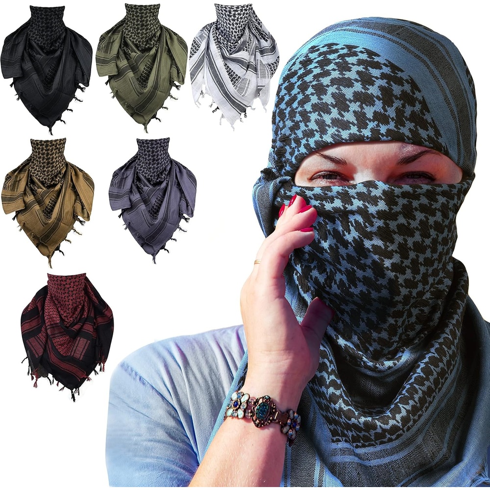 image:imageHWK Shemagh Tactical Desert Military Head Scarf Men Women Motorcycle Face Mask Biker Arab Wrap Summer Keffiyeh Cover Scarves